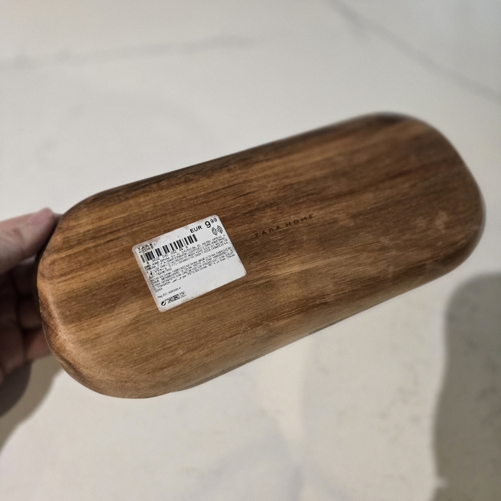 Zara Home Wooden Serving Tray Mini - Picture 2 of 5